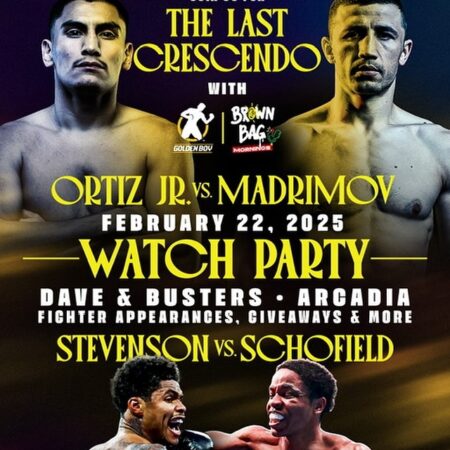 Вергил Ортис мл. против Исраила Мадримова: Детали предстоящего боксерского поединка