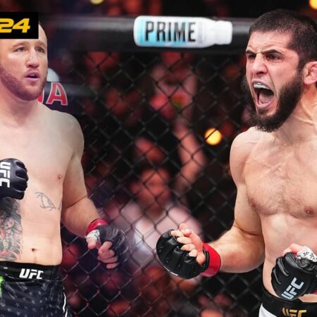 Джастин Гэтжи нацелен на бой с чемпионом UFC Исламом Махачевым