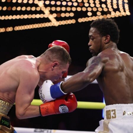 Тренер Беринчика объяснил поражение от Дэвиса травмой боксера