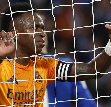 Винисиус Жуниор стал жертвой расистских оскорблений в матче с «Реал Сосьедад», игра была приостановлена