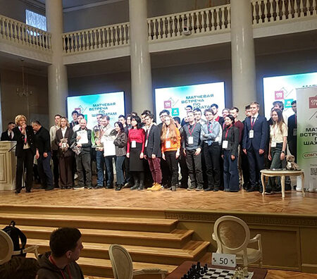 Шахматный турнир между СПбГУ и Политехом: убедительная победа университета