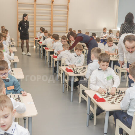Первый крупный шахматный турнир для дошкольников состоялся в Брянске