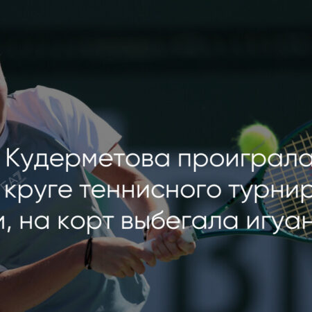 Курьез на Miami Open: Игуана Вышла на Теннисный Корт
