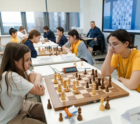 Отбор на «Белую ладью» в гимназии им. Е. М. Примакова