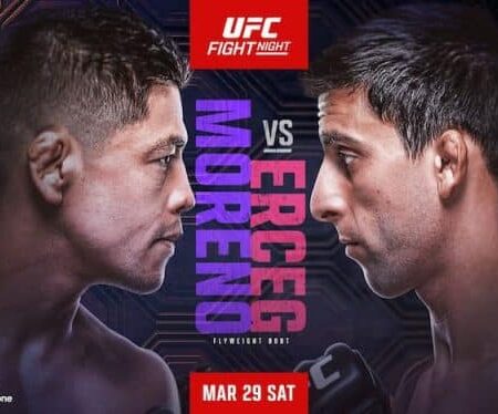 UFC on ESPN 64: Родригес против Борхаса — Дата, время начала и кард