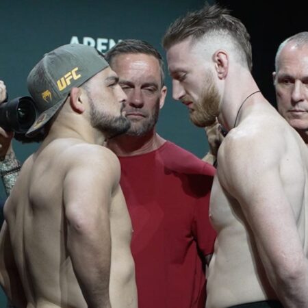 UFC on ESPN 64: Гарсия против Пичела — время начала боя