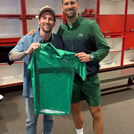 Новак Джокович стремится к 100-му титулу после наставления от сына Лионеля Месси