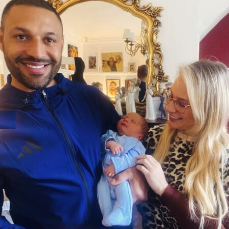 Келл Брук и Эбани Бриджес стали родителями сына