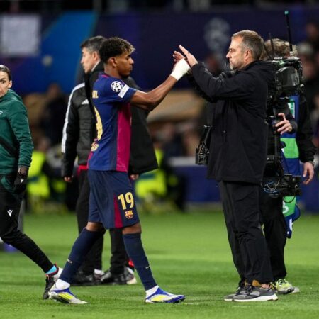 Ламин Ямаль – звезда матча Барселоны против Бенфики в Лиге Чемпионов