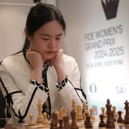Четвертый тур женского Гран-при ФИДЕ в Индии: Цзиньэр лидирует
