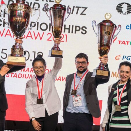 Победители и призеры первенств мира по рапиду и блицу: Семен Румянцев