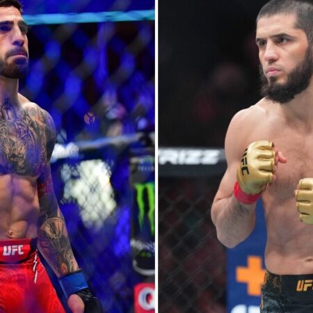 Сен-Пьер назвал бой Махачева и Топурии отличным для фанатов