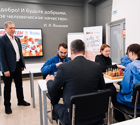 В Чебоксарах провели блицтурнир "Ход Победы"