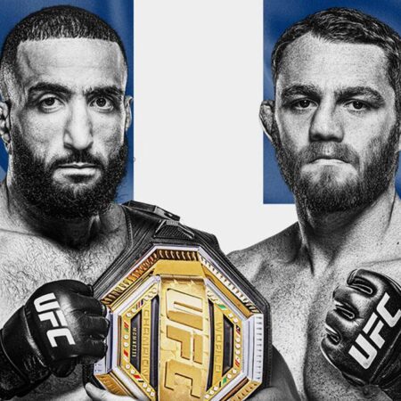 UFC ESPN 67: Расписание и подробности поединка Сандхаген vs Фигейреду