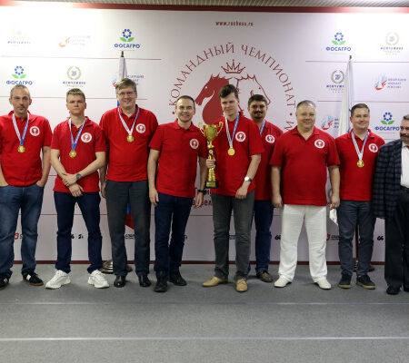 Спортивный клуб КПРФ выиграл чемпионат России среди мужских команд