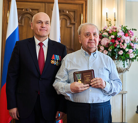 Игорь Зайцев награжден орденом Почета