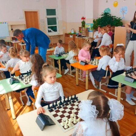 Первые шахматные состязания для дошкольников прошли в Камне-на-Оби