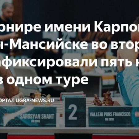 Амин Табатабаи Упрочил Позиции на Турнире Карпова