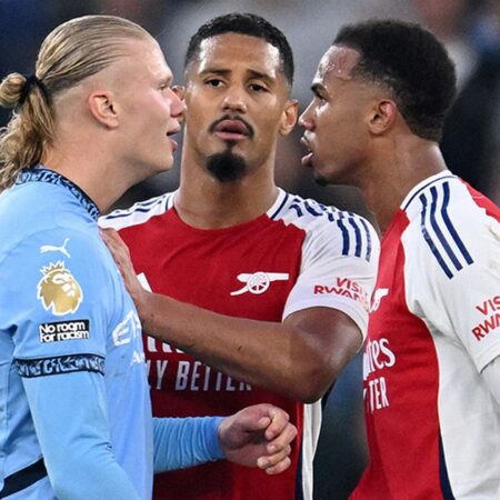 Оборона «Арсенала» против Эрлинга Холанда: Как нейтрализовать главную угрозу «Манчестер Сити»