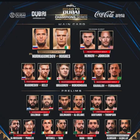 PFL Champions Series 3: Official Fight Results from Dubai
