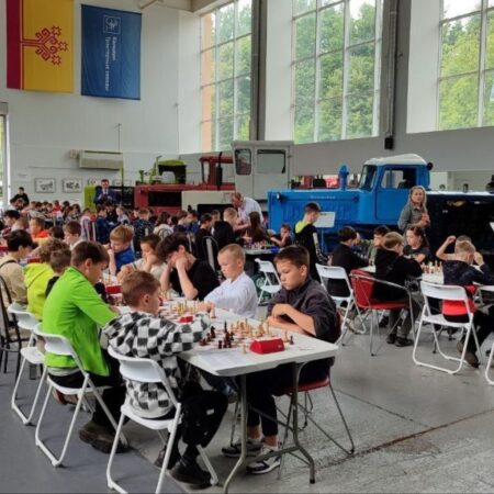 Кубок Музея В.И. Чапаева по шахматам собрал юных спортсменов в Чебоксарах