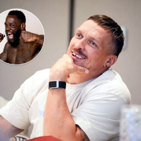 Усик подтвердил информацию о бое с Уайлдером