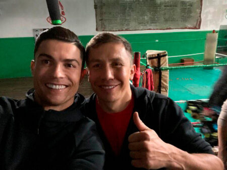 Криштиану Роналду и Геннадий Головкин встретились в Саудовской Аравии: «Это сбывшаяся мечта»