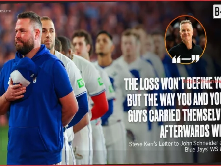 Раскрыта рукописная записка Стива Керра менеджеру Blue Jays после поражения в Мировой серии