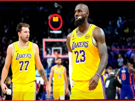 «Лейкерс» Одерживают Победу Над «Пэйсерс»: 43 Очка Дончича и Блестящие Моменты Леброна Джеймса