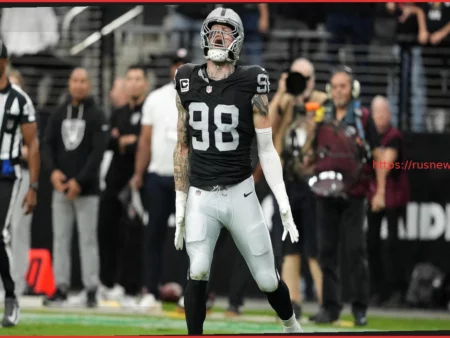 Макс Кросби заявляет, что он «вернулся» в первом посте после отмененного обмена между Raiders и Ravens, опубликовав гифку Гробовщика