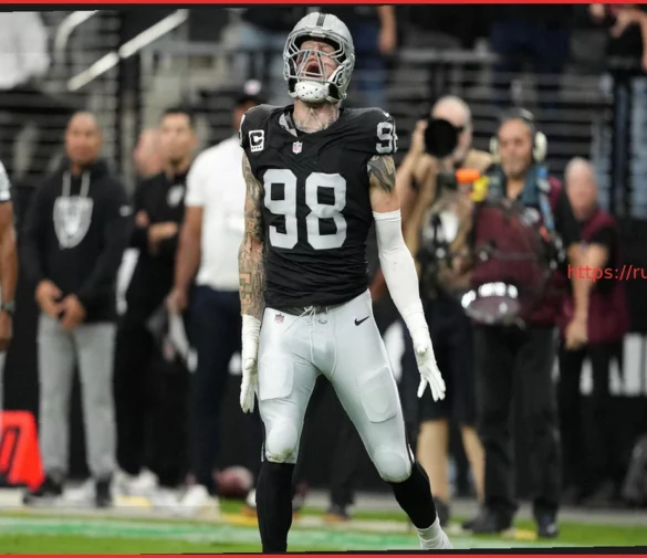 Макс Кросби заявляет, что он «вернулся» в первом посте после отмененного обмена между Raiders и Ravens, опубликовав гифку Гробовщика