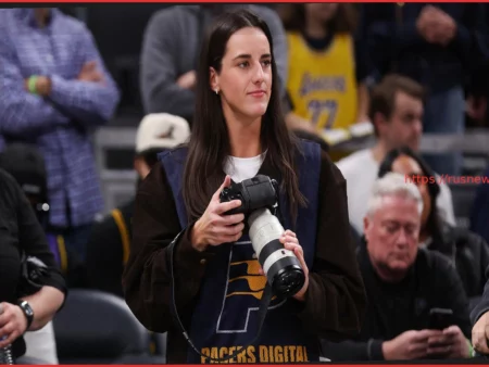 Кейтлин Кларк стала приглашенным фотографом на матче Лейкерс против Пэйсерс