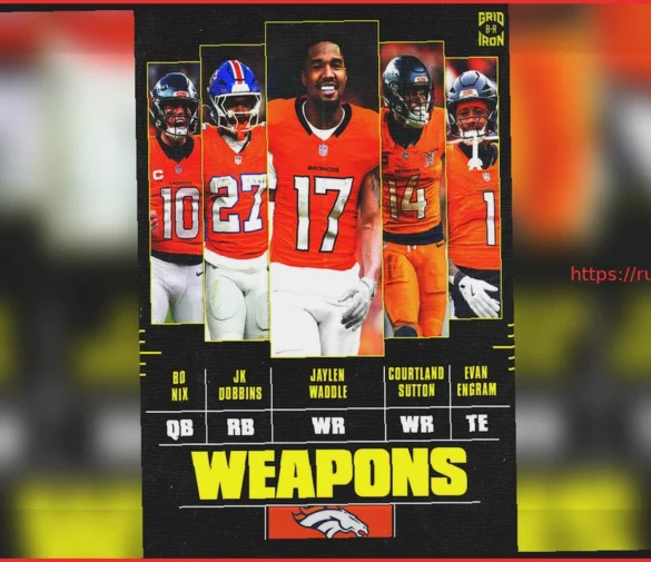 Денвер Бронкос Приобрели Джейлена Уоддла в Громкой Сделке, Вызвав Ажиотаж Среди Фанов