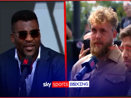 Джейк Пол Провоцирует Гневную Реакцию Нганну: ‘Ты бегал как утка!’