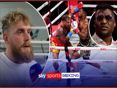 Джейк Пол нацелен на бой с ‘ужасным боксером’ Нганну
