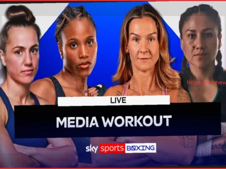 Дюбуа против Харпер: Открытая тренировка перед титульным боем