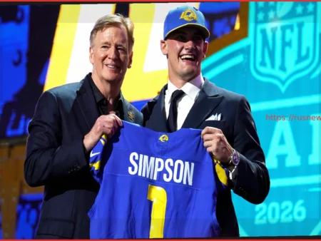 Новые слухи НФЛ: почему «Рэмс» выбрали Тай Симпсона, несмотря на слухи о «Кардиналс» на драфте НФЛ 2026 года