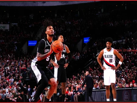 Стефон Кэстл и Spurs одержали победу над Blazers в 3-й игре, фанаты NBA комментируют камбэк после травмы Вембаньямы