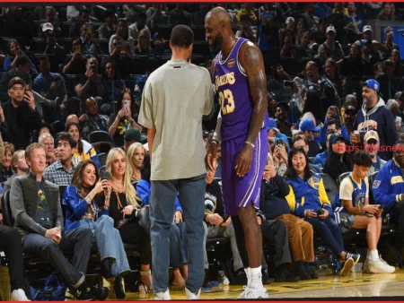 Стефен Карри и Леброн Джеймс: дань уважения через кроссовки Nike LeBron 10 IDs на матче Уорриорз-Лейкерс