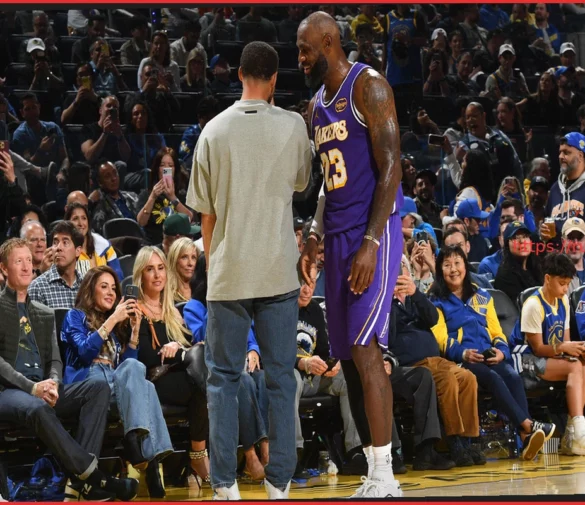 Стефен Карри и Леброн Джеймс: дань уважения через кроссовки Nike LeBron 10 IDs на матче Уорриорз-Лейкерс