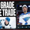 NHL Trade Grades for Jordan Kyrou, Simon Nemec and William Eklund Deals