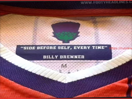 Scotland Add Motivational Quotes to 2026 World Cup Kits