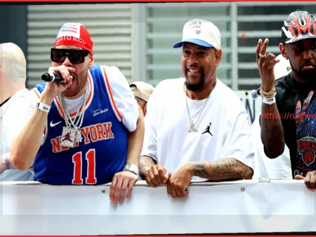 Fat Joe выпустил новый трек «Victory Lap (HIM)» с видео, снятым на параде чемпионов NBA от Knicks