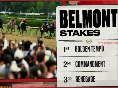 Belmont Stakes 2026: Golden Tempo одержал эффектную победу, укрепляя позиции в Тройной короне
