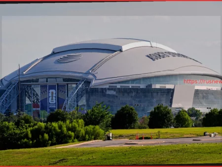 Cowboys’ AT&T Stadium Gets Curtains for World Cup Match in Photo amid Jerry Jones Criticism